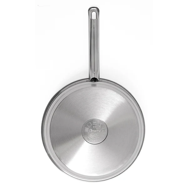 Poêle tout inox avec fond grill 20 cm Artame - Image 5