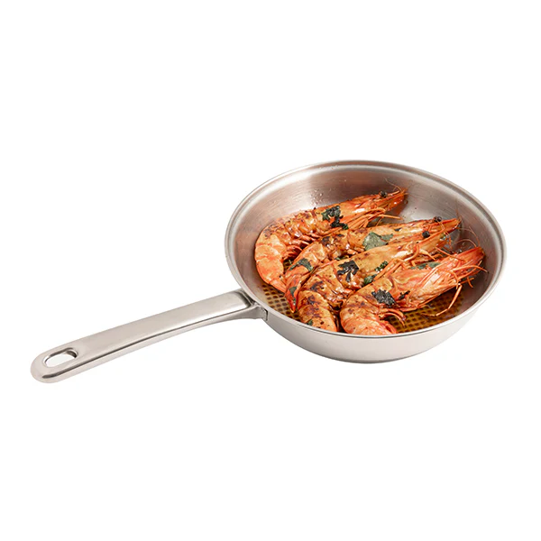 Poêle tout inox avec fond grill 20 cm Artame - Image 6