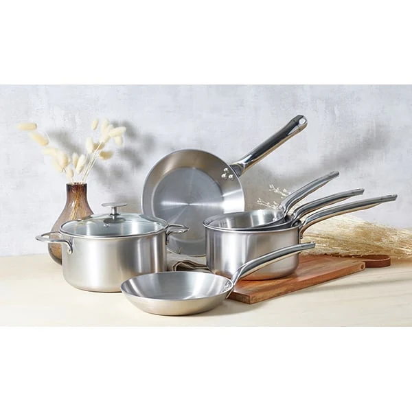 Batterie de cuisine 7 pièces tout inox Alchimy De Buyer - Image 2
