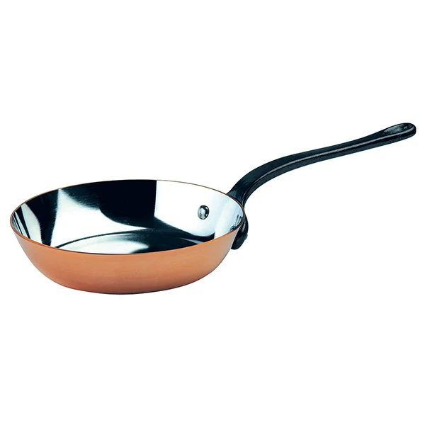 Poêle à frire en cuivre massif 28 cm Baumalu