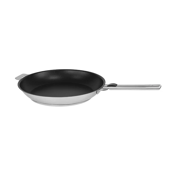 Poêle inox antiadhérente Strate sans manche 26 cm Cristel - Image 3