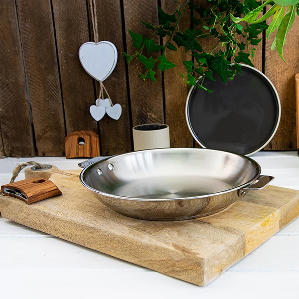 Poêle tout inox Casteline sans manche 30 cm Cristel - Image 4