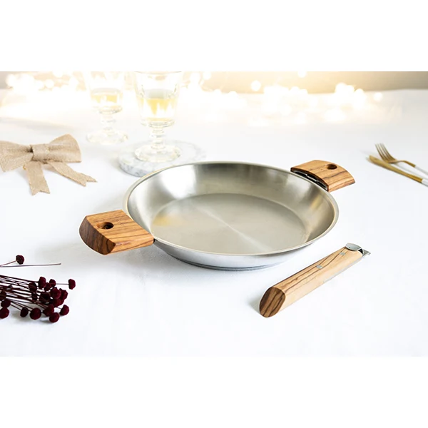 Poêle tout inox Strate sans manche 26 cm Cristel - Image 3