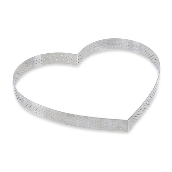 Cercle à tarte perforé Cœur 22 cm De Buyer - Image 3
