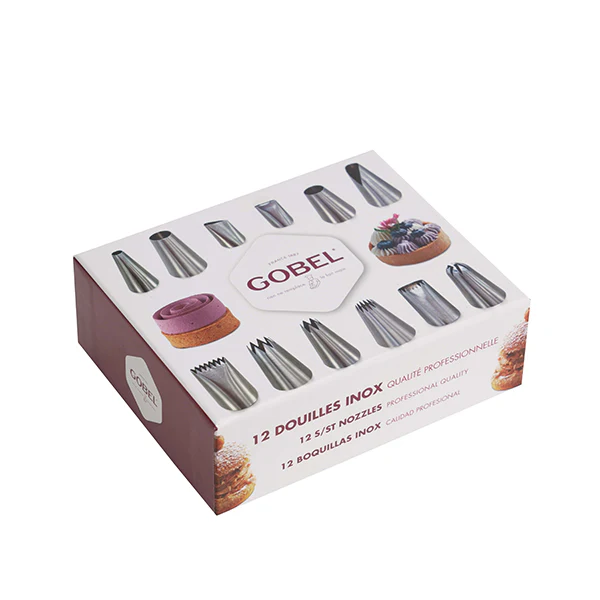 Coffret de 12 douilles en inox Pro GL364 Gobel - Image 2