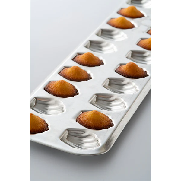 Plaque 20 madeleinettes en fer blanc Gobel - Image 2