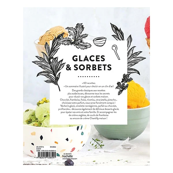 Livre Fait Maison Glaces et sorbets Hachette pratique - Image 2