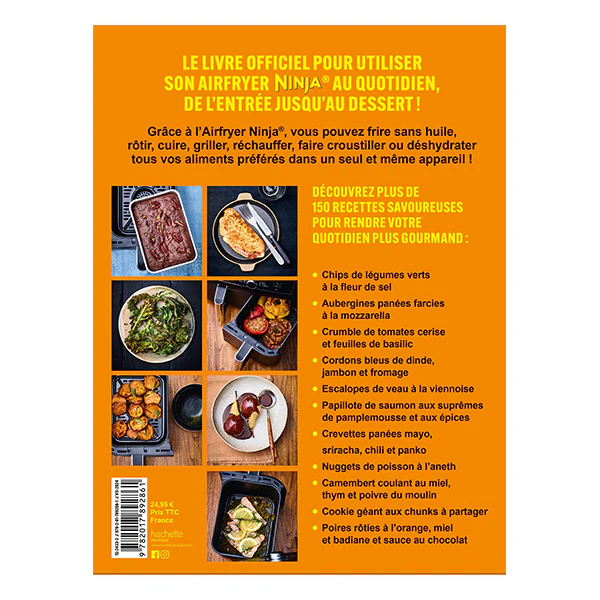 Livre Ninja On peut tout faire à l’airfryer Hachette pratique - Image 2