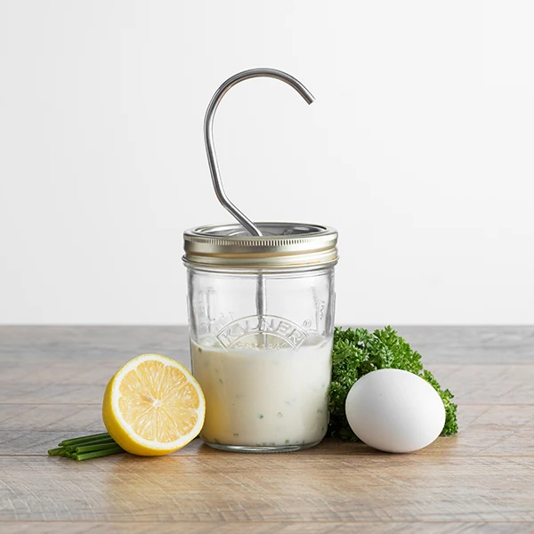 Shaker mayonnaise en verre 350 ml Kilner - Image 4
