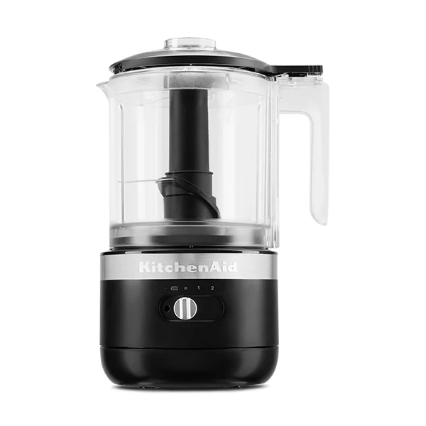 Hachoir électrique sans fil 2 vitesses 1,18 L noir réglisse 5KFCB519EBM Kitchenaid - Image 5
