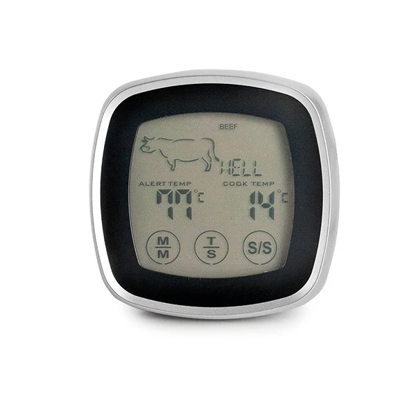Thermomètre à viande tactile Touch avec sonde en acier inoxydable 17 cm Lacor - Image 3