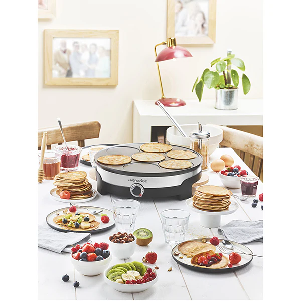 Crêpière Tradi'Duo double plaques 1500 W Lagrange - Image 3