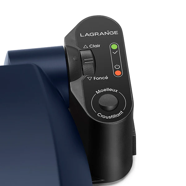 Gaufrier électrique 3 plaques Premium Gaufres® bleu abysse 1200 W Lagrange - Image 3