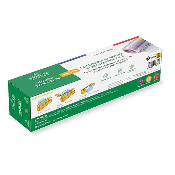 Film alimentaire étirable PRO 300 m x 30 cm Le Pratique