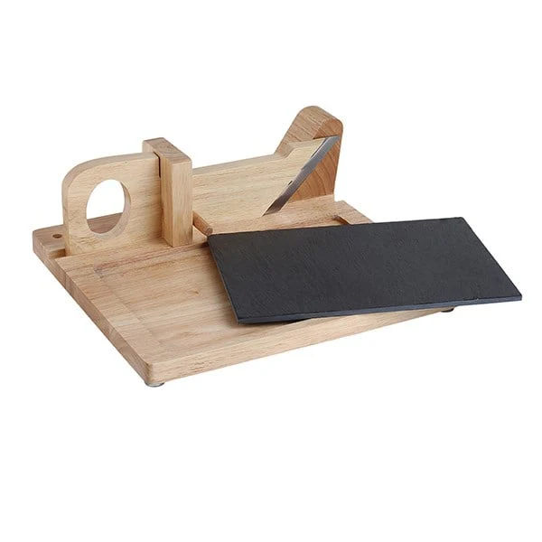Guillotine à saucisson avec plateau ardoise Livoo - Image 3