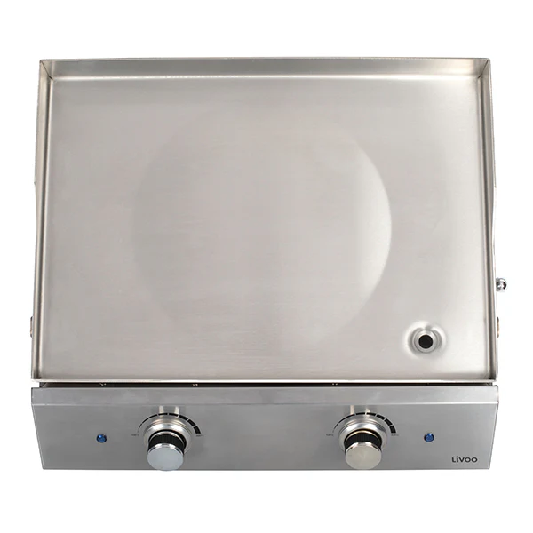 Plancha inox 2 thermostats 2800W DOC302 Livoo - Image 3