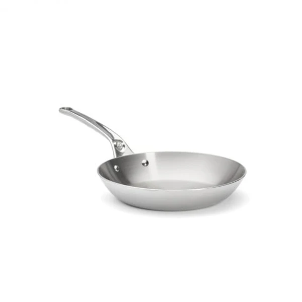 Lot 3 casseroles 16, 18 et 20 cm et 2 poêles 24 et 28 cm tout inox Affinity  De Buyer - Image 5