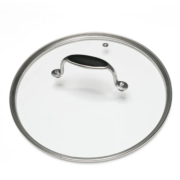 Lot faitout inox Excell’Inox 28 cm et couvercle en verre Mathon - Image 4