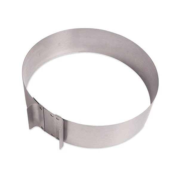 Cercle à gâteau extensible en inox 15,5 à 30 cm Mathon - Image 4