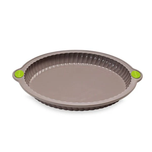 Rigiflex Moule à tarte cannelée en silicone structure acier 26 cm Mathon - Image 2