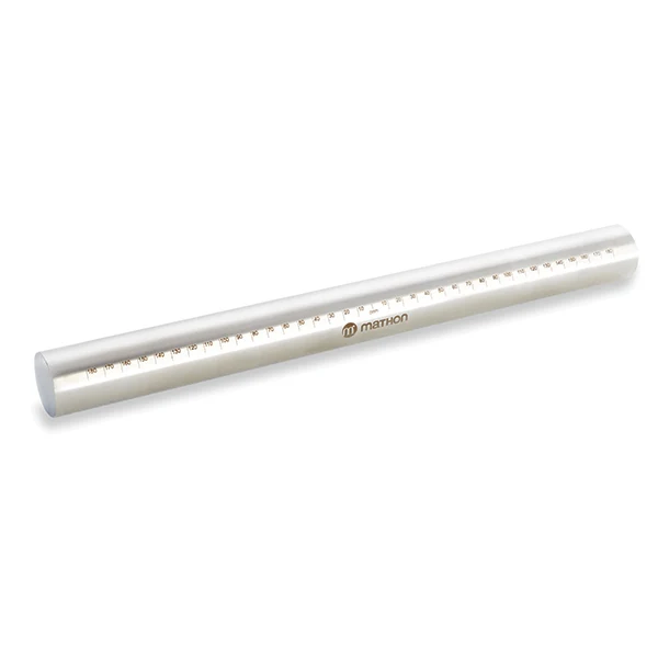 Rouleau à pâtisserie inox 40 cm Mathon - Image 3
