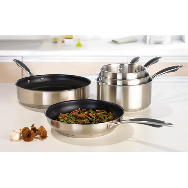 Sauteuse antiadhérente inox Excell'Inox 24 cm Mathon - Image 2