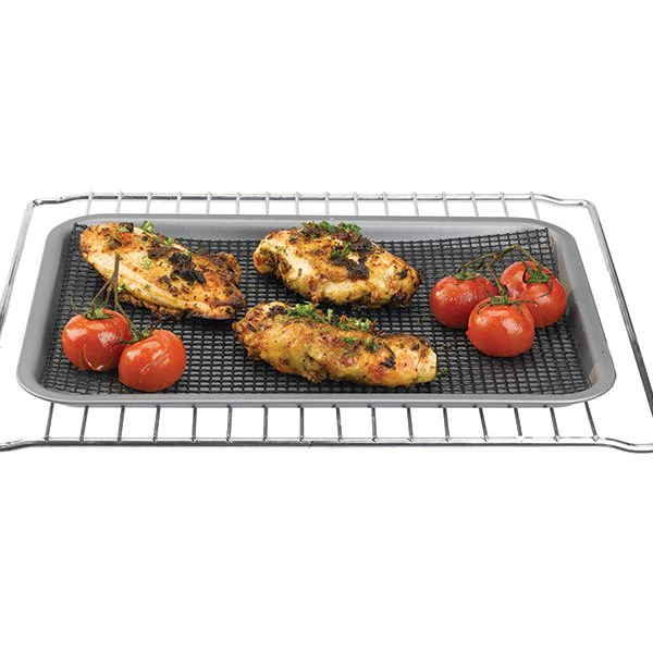 Set de 2 grilles de cuisson anti-adhérentes Mathon - Image 3