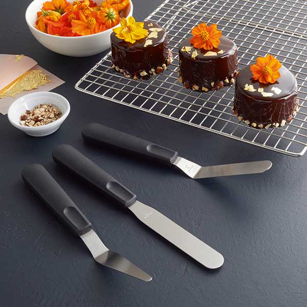 Set de 3 mini spatules inox Mathon - Image 2