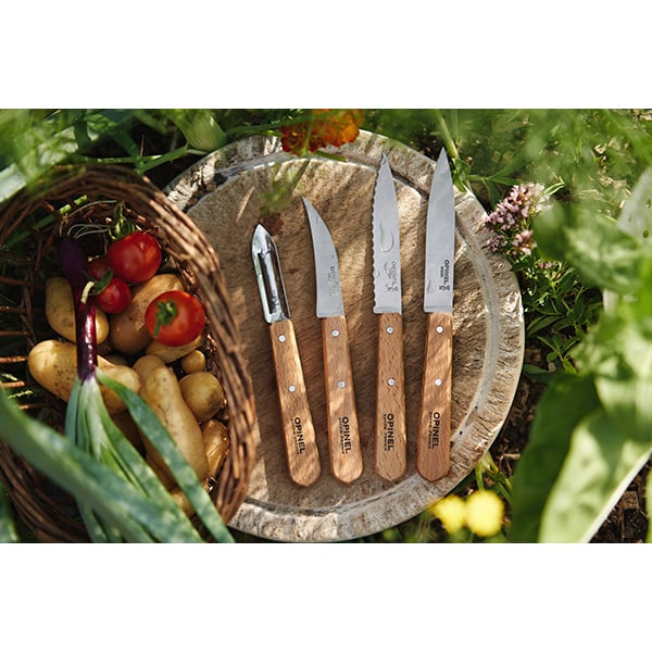 Coffret 4 couteaux Essentiels Hêtre Opinel - Image 3
