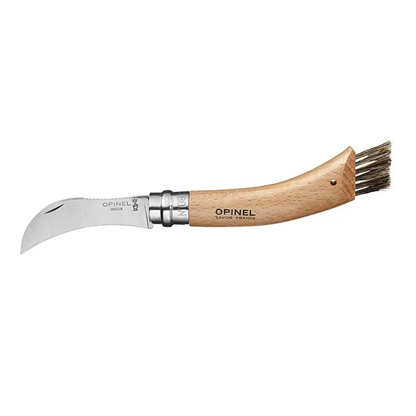 Couteau à champignons pliant N°08 lame inox 8 cm Opinel