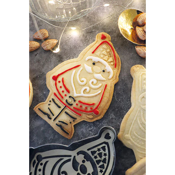 Emporte-pièce et embosseur Père Noël Scrapcooking - Image 4