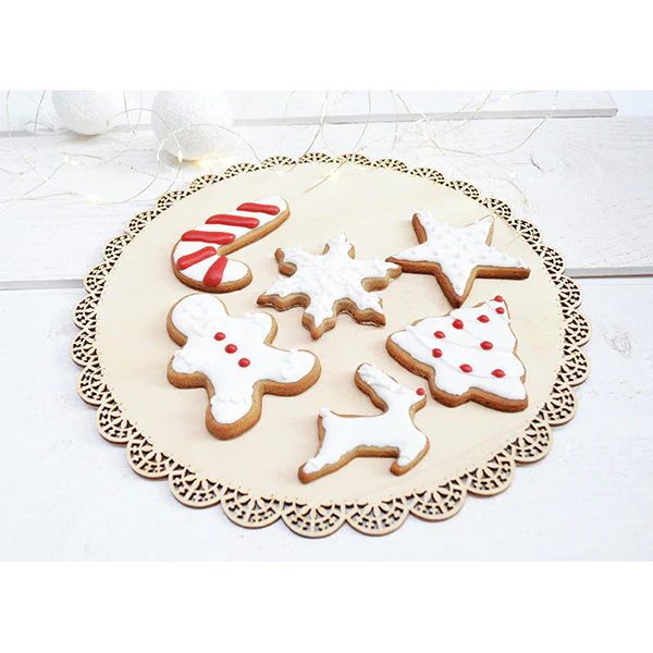 Set de 3 emporte-pièces dorés Noël Scrapcooking - Image 2