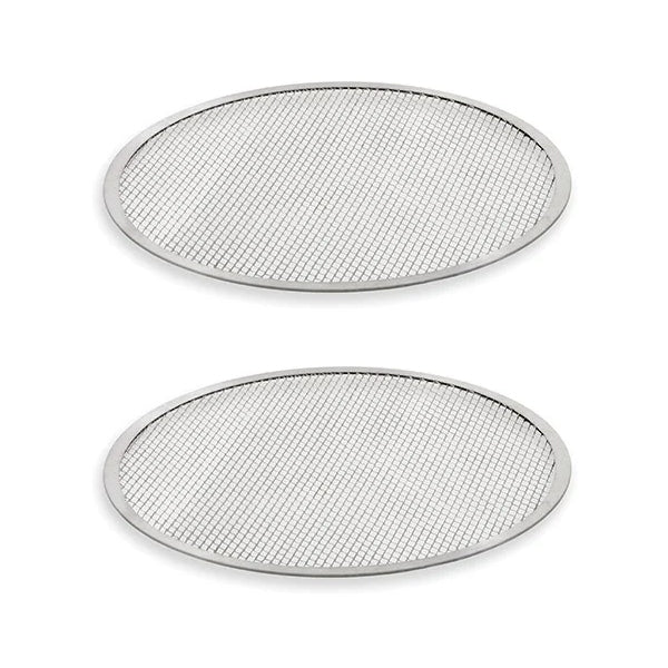 Set de 2 grilles perforées rondes pour pizza Mathon - Image 2