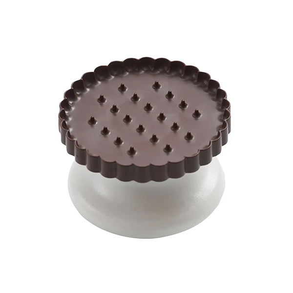 Kit moule en silicone pour biscuits ronds au chocolat Dolce Vita Silikomart - Image 3
