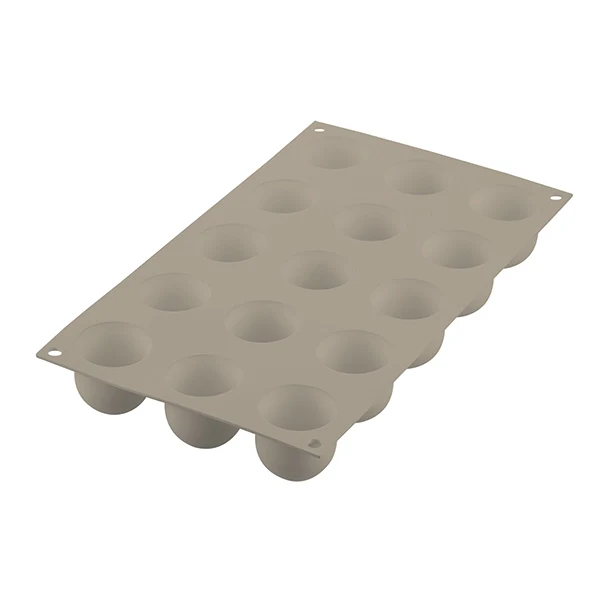 Moule 15 pièces 3D Mini Puff silicone Silikomart - Image 3