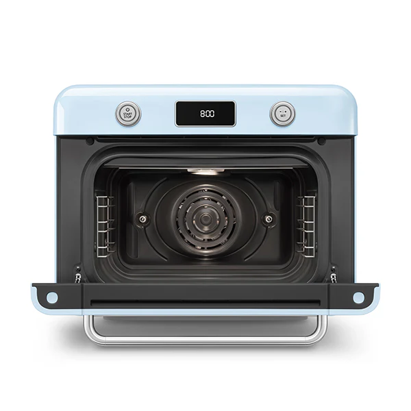 Mini four combiné vapeur 30 L 1800 W COF01PBEU Smeg - Image 2