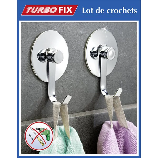 2 Crochets muraux spécial cuisine Wenko by Maximex - Image 2