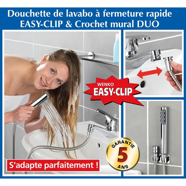 Douchette lavabo avec crochet Wenko by Maximex - Image 4
